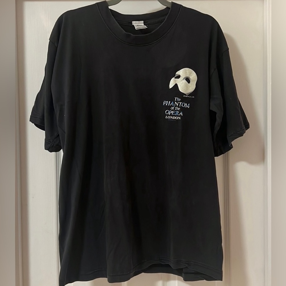 Vintage 1988 Phantom of the Opera London Shirt - Official Dewynters Shirt - XL